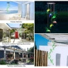 Mey İthalat® Solar Led Işıklı Kuşlu Bahçe Dekoru