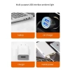 Mey İthalat® Taşınabilir USB Sunset Lamba: Ev ve Araba İçin Ambiyans Işığı