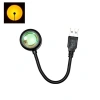 Mey İthalat® Taşınabilir USB Sunset Lamba: Ev ve Araba İçin Ambiyans Işığı