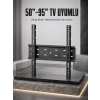 Mey İthalat® TV Duvar Askı Aparatı 50-95 İnç Uyumlu Güvenli Sabit Montaj