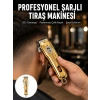 Mey İthalat® Type-C Şarjlı LCD Ekranlı Profesyonel Saç Sakal Tıraş Makinesi Yeni Nesil