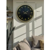 Mey İthalat® Vintage 40 Cm Metal Modern Duvar Saati