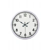 Mey İthalat® White Classic Modern 52 Cm Metal Duvar Saati