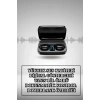 Mey İthalat® Wireless Şarjlı Pembe Akıllı Saat ve Kablosuz Bluetooth Kulaklık Dokunmatik Kontrol