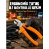 Mey İthalat® Yan Keski Dövme Çelik Güçlü ve Hassas Kesim Performansı