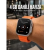 Mey İthalat® Yeni Nesil 3 Kordonlu Kol Saati 49 MM Amoled Ekran Akıllı Saat