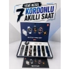 Mey İthalat® Yeni Nesil Akıllı Saat 2024 Model Uyku ve Sağlık Takibi Bluetooth Bağlantılı