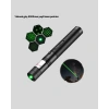 Mey İthalat® Yüksek Güçlü Yeşil Lazer Pointer 5000mW Şarjlı