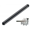Mıknatıslı Bıçak Tutucu Stand - 49 Cm, Siyah
