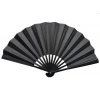 Plastik Kumaş Yelpaze 12li Siyah