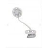 Portatif Işıklı Mini Klipsli Fan