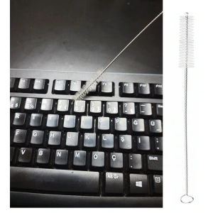 3 Lü Pratik Fırça  Esnek Bükülebilir Klavye Mouse Arası Temizlik Fırçası