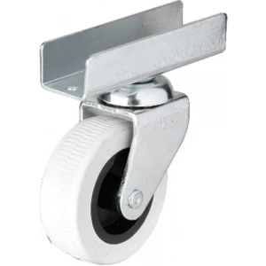 323 - 50x20 Mm Gri Uzun U Tablalı Teker 4 Adet