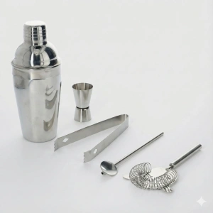 5 Parça Kokteyl Hazırlama Seti 550 Ml