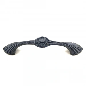 Antika Tarz Dekoratif Pirinç Göz Mobilya Kulbu - 21x127 Mm, Oksit