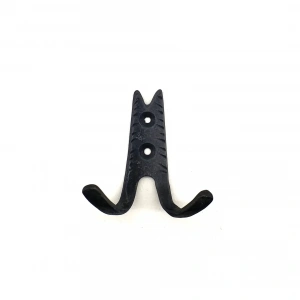 Antika Tarz Dekoratif Pirinç Kurt Askı - 75x70 Mm, Oksit