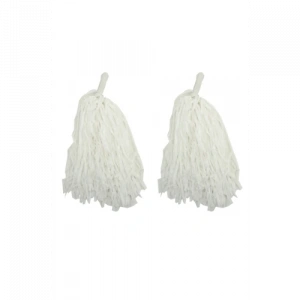 BEYAZ RENK GÖSTERİ PONPONU