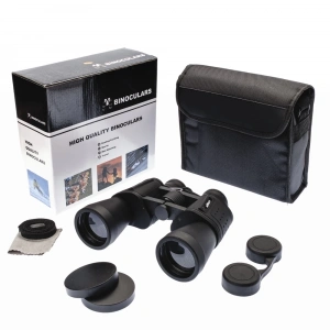 BFS 10×50 – Geniş Ön Mercekli Profesyonel El Dürbünü – 1000m/56m – Siyah