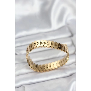 BFS 316L Çelik Başak Model Kadın Kelepçe Bileklik