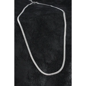 BFS 316L Çelik Klasik İtalyan Zincir Model Gümüş Renk Erkek Kolye