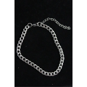 BFS 316L Çelik Klasik Model Gümüş Renk Erkek Bileklik