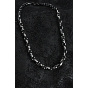 BFS 316L Çelik Kral Zincir Model Gümüş Renk Erkek Kolye