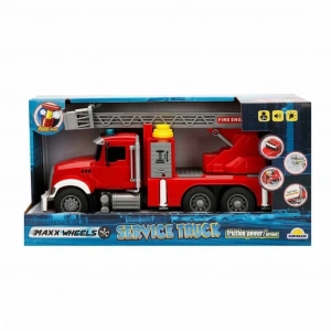 BFS  3326 Maxx Wheels Sesli ve Işıklı İtfaiye Araçları -Sunman