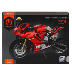 BFS  6833 IMM Mekanik Master Blokları Motosiklet Kırmızı 557 Parça