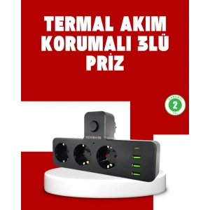 BFS 7 Portlu Çoklu Priz USB ve Type-C Girişli Akıllı Güç Ünitesi
