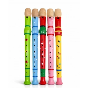 BFS Ahşap Renkli Flüt Büyük Alk4392