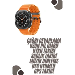 BFS Akıllı Saat Unısex Zarif Görünümlü Titanyum Kasa Amoled Ekran Müzik Dinleme