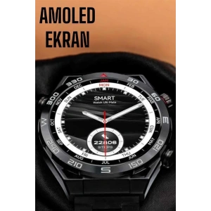 BFS Akıllı Saat Yeni Nesil 2024 Model Metal Kordonlu Bluetooth Bağlantılı