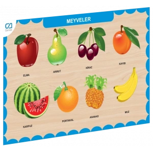 BFS  CAAHS-3206 CA GAMES AHŞAP MEYVELER BUL-TAK