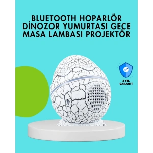 BFS Dinozor Yumurtası Tasarımlı Gece Lambası – Müzik ve Işık Senkronizasyonlu