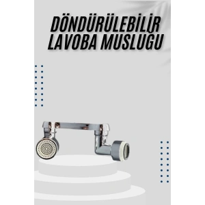 BFS Dönebilen Musluk Başlığı Akrobat Mutfak Banyo Musluk Ucu Başlığı Oynar Başlıklı