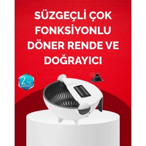 BFS Döner Mekanizmalı Sebze Doğrayıcı Hazneli Rende