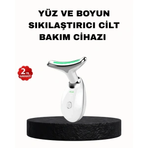 BFS EMS Mikro Akım Yüz ve Boyun Sıkılaştırıcı Cihaz 7000 VPM Titreşim Isı Terapili