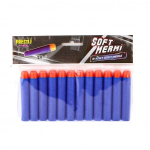 BFS   FAB BK 001  Yedek Yumuşak Dart Mermisi -Prestij Oyuncak