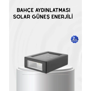 BFS Güneş Enerjili Su Geçirmez Bahçe Apliği Uzun Ömürlü LED’li