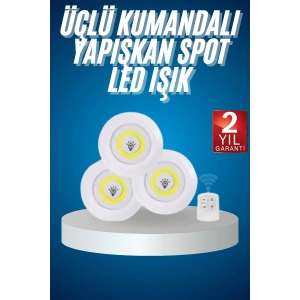 BFS Kablosuz Pilli Işıldak  Masa Lambası Mutfak Tezgah Altı Banyo Dolabı Dolap İçi