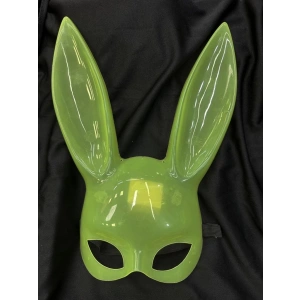 BFS   Karanlıkta Yanan Glow Floresan Tavşan Maskesi 32x22 cm