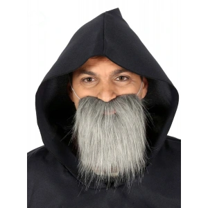 BFS Kırçıllı Korsan Sakalı Gri Renk Takma Sakal