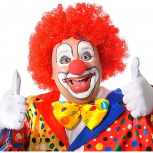 BFS   Kırmızı Renk Sünger Palyaço Burnu Takma Burun 10 Adet