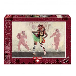 BFS Nessiworld 4355 Art Puzzle Şeytan Mı? Melek Mi? 1000 Parça Puzzle