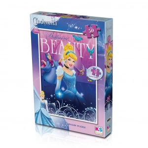 BFS Nessiworld CRL709 KS, Cinderella  50 Parça Çocuk Puzzle