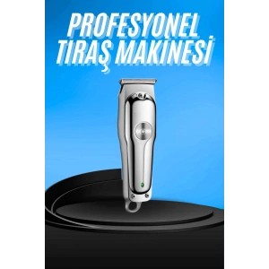 BFS Paslanmaz Çelik Bıçaklı Kablosuz Şarjlı Dijital Göstergeli Tıraş Makinesi