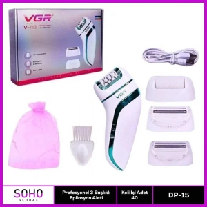 BFS Profesyonel 3 Başlıklı Epilasyon Aleti