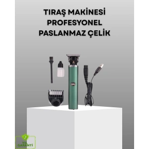 BFS Profesyonel Şarjlı Tıraş Makinesi – 180 Dakika Kullanım, 2.5 Saat Hızlı Şarj, Evrensel USB Şarj Girişli