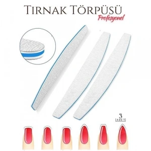 BFS  Protez Tırnak Törpüsü 100/180 Grid Profesyonel 3 Adet