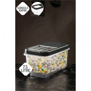 BFS  Reagan Tablet ve Deterjan Saklama Kutusu 7.5 lt ANTRASİT